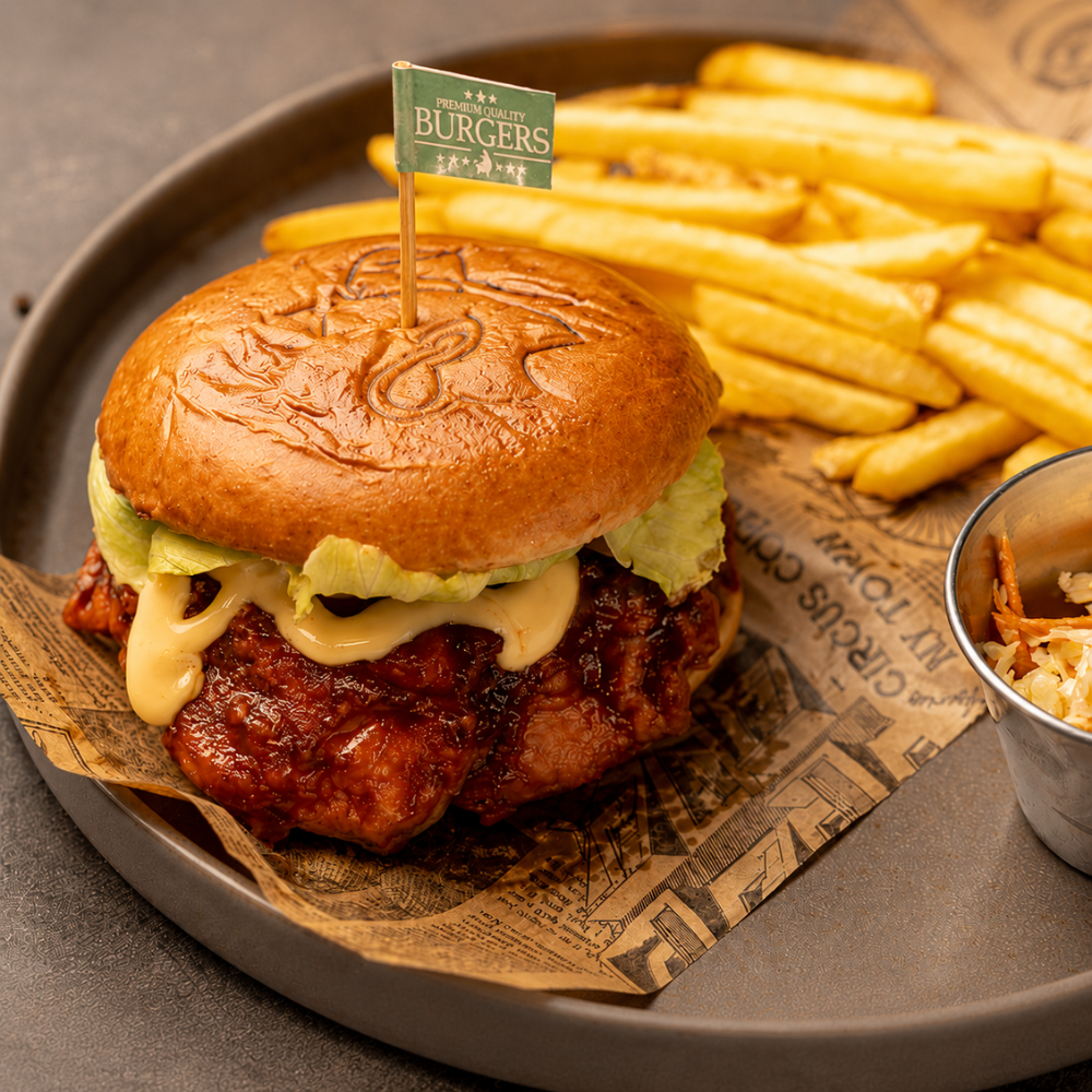 Dynamite Chicken Burger